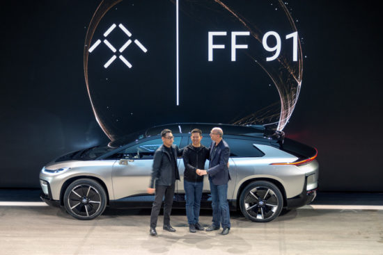 Faraday Future FF91: New Enemy of Tesla is at CES 2017