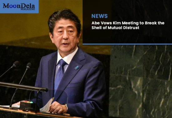 Abe Vows Kim Meeting to Break the Shell of Mutual Distrust