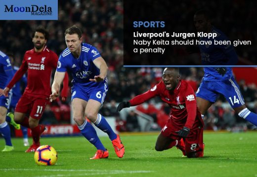Liverpool’s Jurgen Klopp: Naby Keita should have been given a penalty