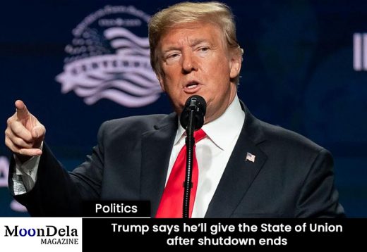 Trump Says He’ll give the State of Union After Shutdown Ends