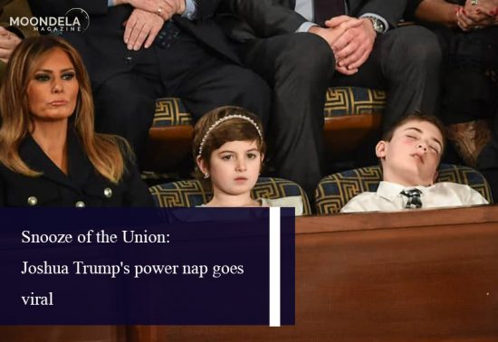 Snooze of the Union: Joshua Trump’s power nap goes viral