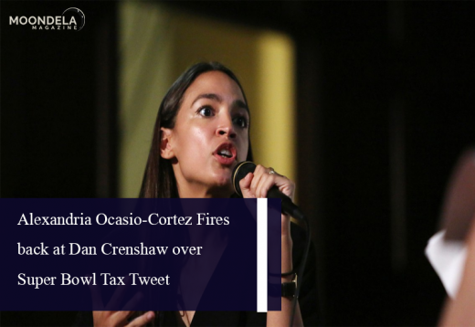 Alexandria Ocasio-Cortez Fires back at Dan Crenshaw over Super Bowl Tax Tweet
