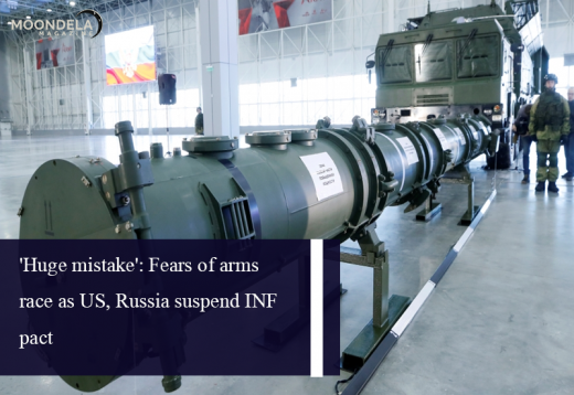 ‘Huge mistake’: Fears of arms race as US, Russia suspend INF pact