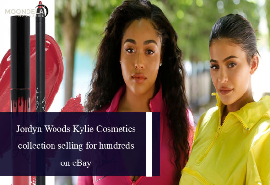 Jordyn Woods Kylie Cosmetics collection selling for hundreds on eBay