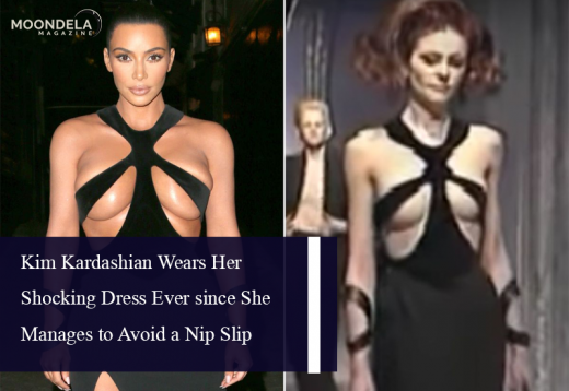 Kim Kardashian Wears Her Shocking Dress Ever since She Manages to Avoid a Nip Slip