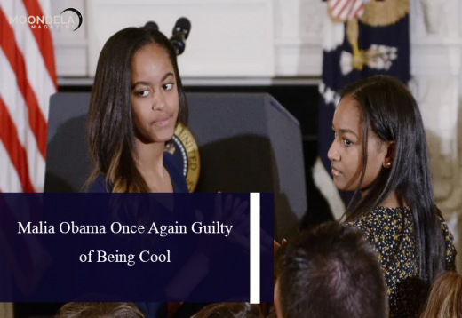 Malia Obama Once Again Guilty of Being Cool