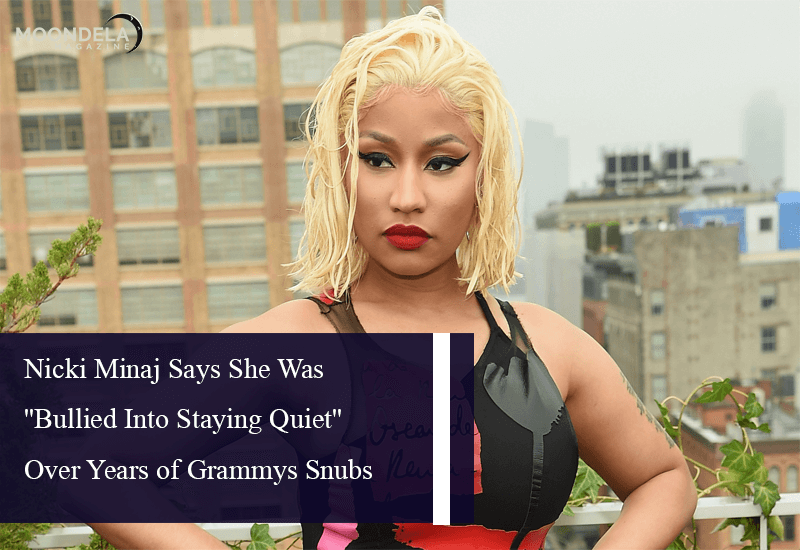 Nicki Minaj Says She Was ''Bullied Into Staying Quiet'' Over Years of Grammys Snubs