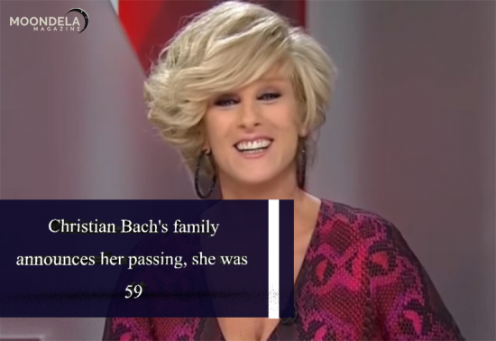 Christian Bach’s family announces her passing, she was 59