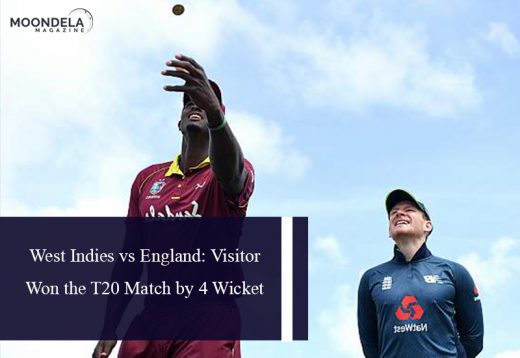 West Indies vs England: Visitor Won the T20 Match by 4 Wicket
