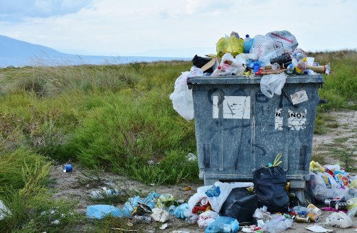 Plastic Waste Increasing Piles Of Rubbish…..