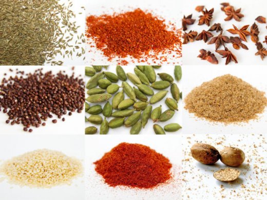 Process Making of Some Dry Spice Ingredients