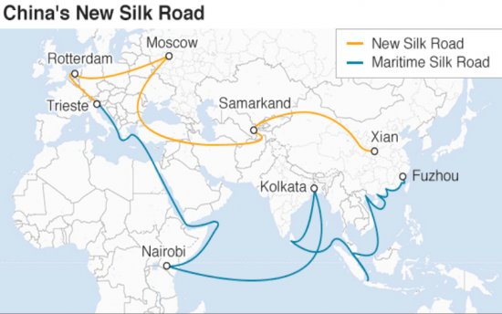 The New Silk Road – China’s Move On The Western World