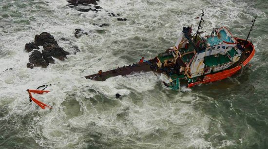 Coast Guard, The Rescue of Navy 177 on Barge